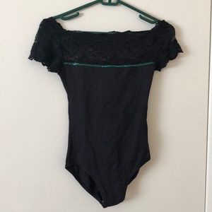 Gaynor Minden cap sleeve leo (embellished)